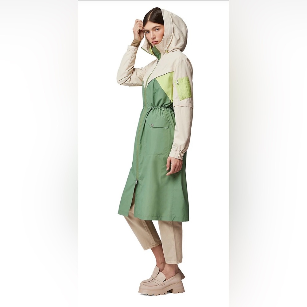 Soia & Kyo Antonella Long Rain Jacket NWOT